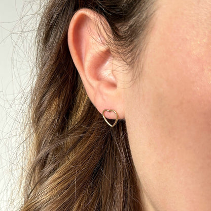 Honorée cœur | Or laminé 14k