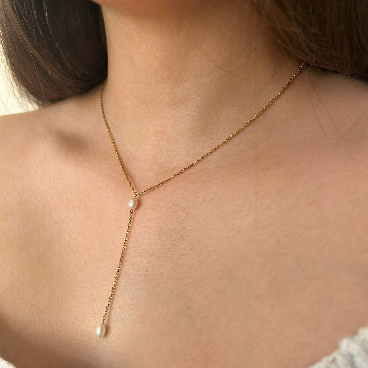 Daphné | Collier en perles d’eau douce