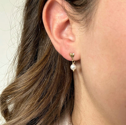 Livia cœur | Or laminé 14k