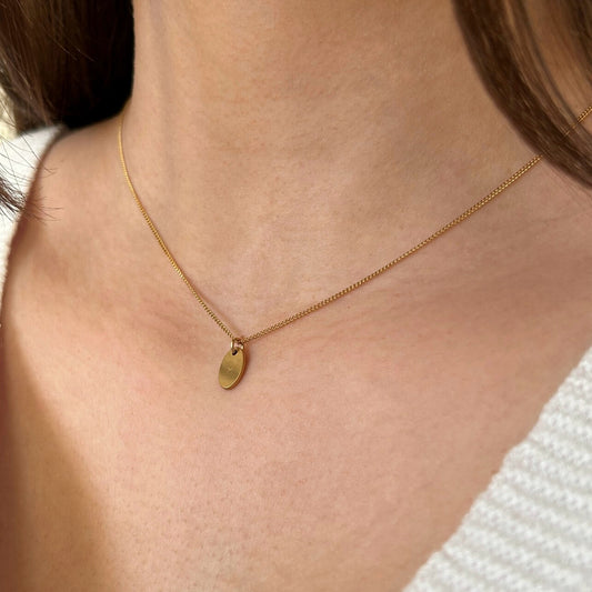 Collier initiale personnalisable