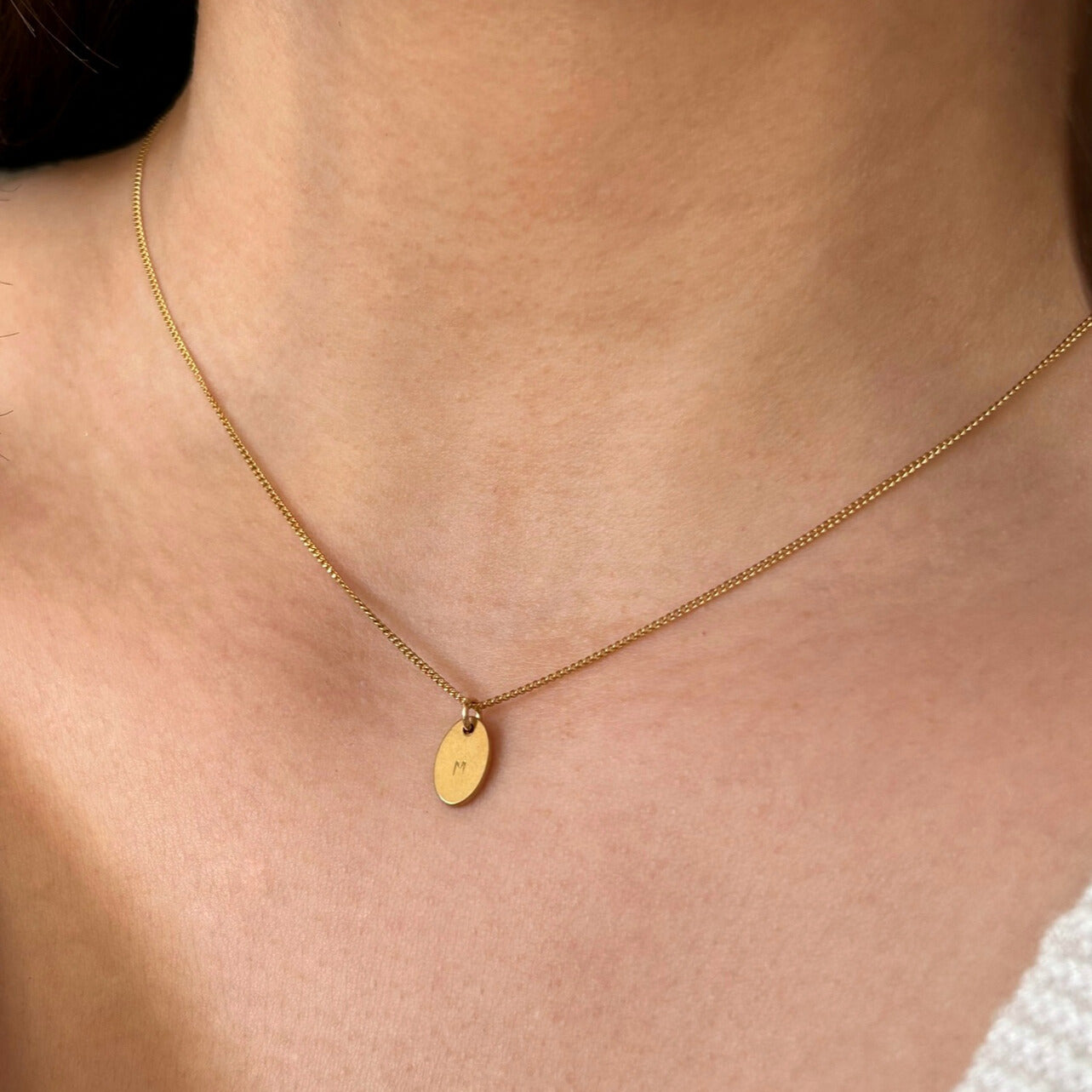 Collier initiale personnalisable