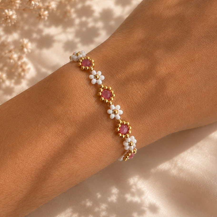 Bracelet Rosée Fleurie