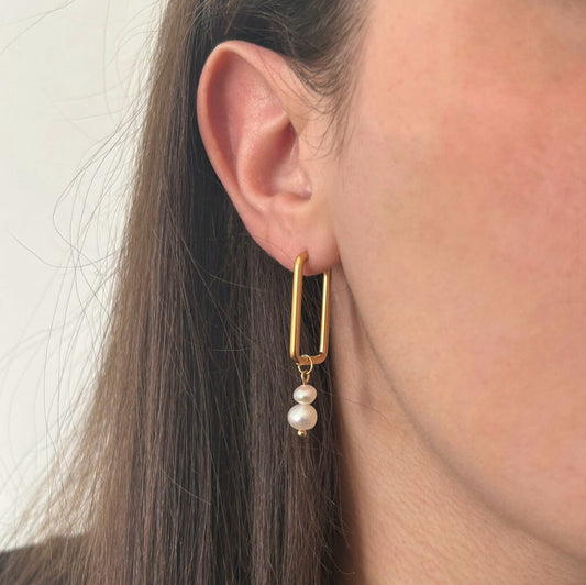Vénus | Boucles d’oreilles en perles d’eau douce
