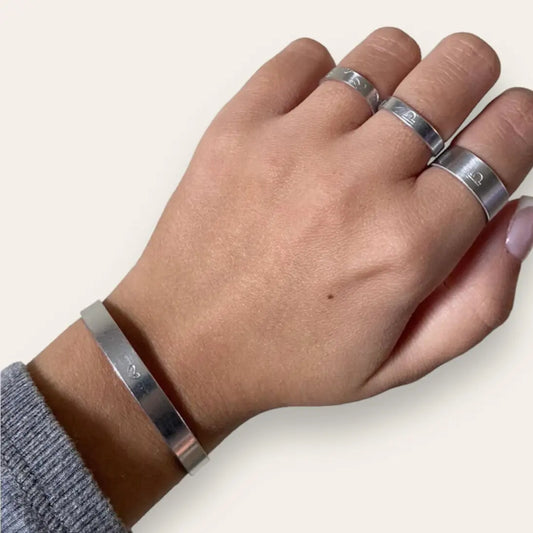 Heart | Aluminum bracelet