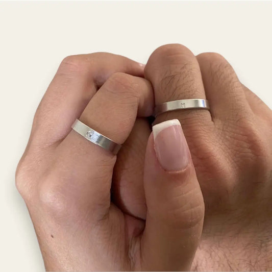 My initial | Aluminum ring