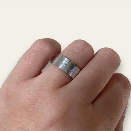 My star | Aluminum ring