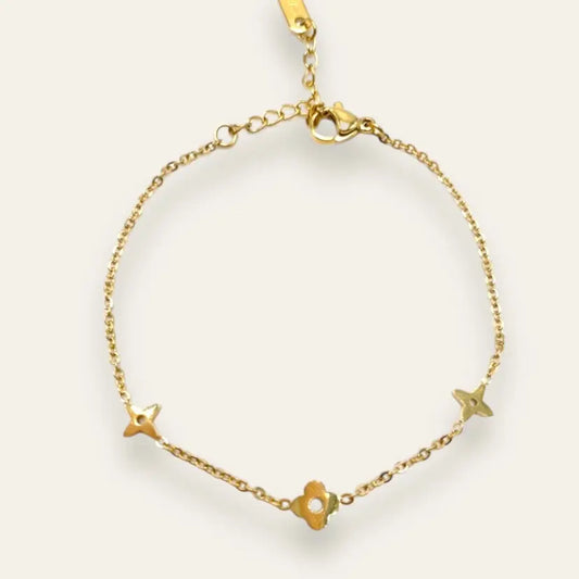 Jade | Stainless steel bracelet