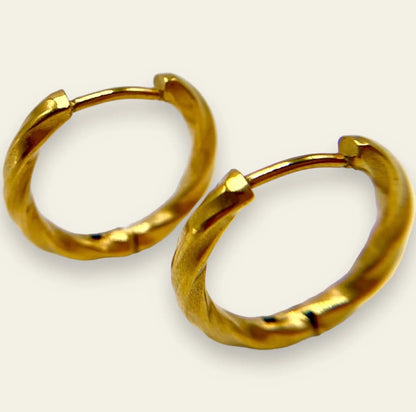 Leah | Stainless steel earrings